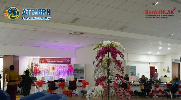 KANTOR ATR/BPN KABUPATEN JEMBRANA HADIR DI MAL PELAYANAN PUBLIK (MPP) KABUPATEN JEMBRANA