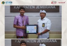KANTOR PERTANAHAN KABUPATEN JEMBRANA RAIH PENGHARGAAN DARI PLN UPT BALI ATAS DUKUNGAN SERTIFIKASI ASET TANAH TAHUN 2025