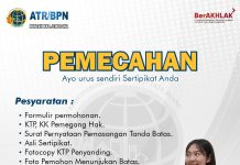 YUK SIMAK PERSYARATAN PEMECAHAN SERTIPIKAT DI KANTOR ATR/BPN KABUPATEN JEMBRANA