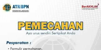 YUK SIMAK PERSYARATAN PEMECAHAN SERTIPIKAT DI KANTOR ATR/BPN KABUPATEN JEMBRANA