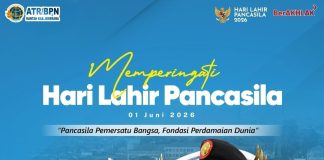 KANTOR ATR/BPN KABUPATEN JEMBRANA MEMPERINGATI HARI LAHIR PANCASILA TAHUN 2026
