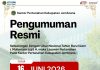 PENGUMUMAN LIBUR TAHUN BARU ISLAM 1448 HIJRIAH DI KANTOR ATR/BPN KABUPATEN JEMBRANA