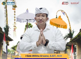 KANTOR ATR/BPN KABUPATEN JEMBRANA MENGUCAPKAN SELAMAT HARI RAYA GALUNGAN DAN KUNINGAN
