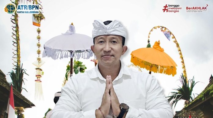 KANTOR ATR/BPN KABUPATEN JEMBRANA MENGUCAPKAN SELAMAT HARI RAYA GALUNGAN DAN KUNINGAN