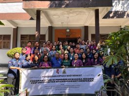 Prodi Pendidikan Bahasa Inggris UNMAS Denpasar Gelar Workshop Deep Learning Berbasis Kearifan Lokal Bali di SMPN 9 Denpasar