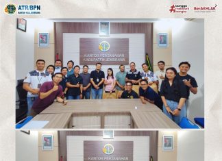 PISAH SAMBUT PEGAWAI PINDAH TUGAS DI KANTOR ATR/BPN KABUPATEN JEMBRANA