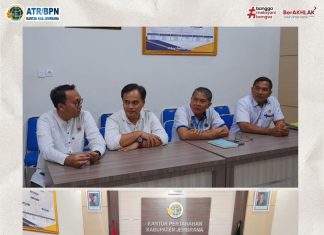 KEPALA KANTOR PERTANAHAN KABUPATEN JEMBRANA IKUTI RAPAT EVALUASI KINERJA, PROGRAM, DAN RENCANA AKSI TRIWULAN II TAHUN 2026