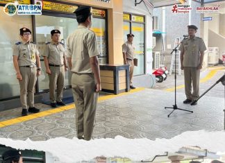 APEL RUTIN SENIN, 6 JULI 2026 DI KANTOR ATR/BPN KABUPATEN JEMBRANA
