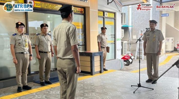 APEL RUTIN SENIN, 6 JULI 2026 DI KANTOR ATR/BPN KABUPATEN JEMBRANA
