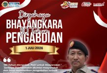 KANTOR ATR/BPN KABUPATEN JEMBRANA MENGUCAPKAN SELAMAT HARI BHAYANGKARA KE-80