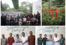 PT Pegadaian (Persero) Area Pulau Sumbawa Resmikan Rumah Bibit dan Serahkan Bantuan 1.000 Bibit Kopi pada Summer Camp IV di Riamau Wawo