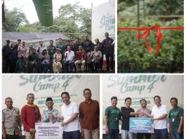 PT Pegadaian (Persero) Area Pulau Sumbawa Resmikan Rumah Bibit dan Serahkan Bantuan 1.000 Bibit Kopi pada Summer Camp IV di Riamau Wawo
