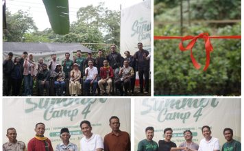 PT Pegadaian (Persero) Area Pulau Sumbawa Resmikan Rumah Bibit dan Serahkan Bantuan 1.000 Bibit Kopi pada Summer Camp IV di Riamau Wawo