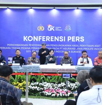 OJK LAKUKAN PENYIDIKAN DAN SITA ASET PERKARA TINDAK PIDANA PT ASURANSI JIWA PROLIFE INDONESIA (d.h. PT ASURANSI JIWA INDOSURYA SUKSES)