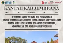 MERIAHKAN HUT KEMERDEKAAN RI KE-81, KANTOR ATR/BPN KABUPATEN JEMBRANA GELAR BERBAGAI PERLOMBAAN
