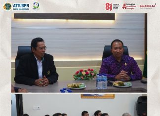SINERGI KANTOR PERTANAHAN KABUPATEN JEMBRANA DAN KEMENTERIAN AGAMA PROVINSI BALI BAHAS RENCANA HIBAH TANAH DAN BANGUNAN SEKOLAH