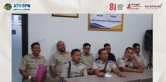 RAPAT MONITORING DAN EVALUASI SEKSI SURVEI DAN PEMETAAN KANTOR ATR/BPN KABUPATEN JEMBRANA