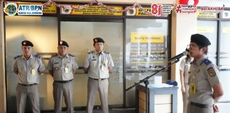 APEL RUTIN SENIN, 10 AGUSTUS 2026 DI KANTOR ATR/BPN KABUPATEN JEMBRANA