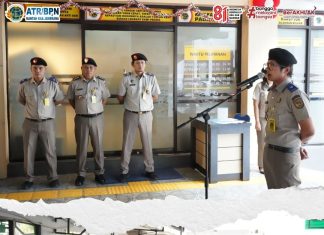 APEL RUTIN SENIN, 10 AGUSTUS 2026 DI KANTOR ATR/BPN KABUPATEN JEMBRANA