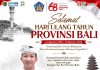 KANTOR ATR/BPN KABUPATEN JEMBRANA MENGUCAPKAN SELAMAT HUT PROVINSI BALI