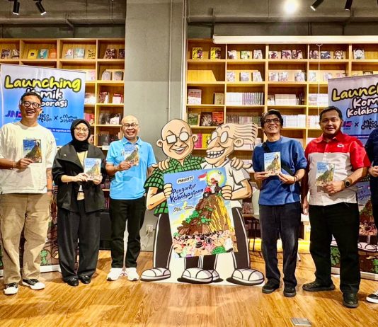 JNE dan Penerbit Gramedia Widiasarana Indonesia (GRASINDO) Luncurkan Komik Pengantar Kebahagiaan, Mengangkat Kisah Para Kurir yang Menghubungkan Kebahagiaan