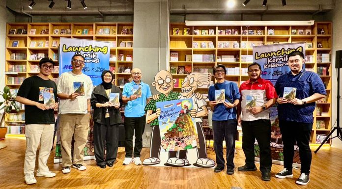 JNE dan Penerbit Gramedia Widiasarana Indonesia (GRASINDO) Luncurkan Komik Pengantar Kebahagiaan, Mengangkat Kisah Para Kurir yang Menghubungkan Kebahagiaan