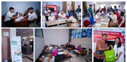 Rayakan HUT ke-81 RI, PT Pegadaian (Persero) Kanwil VII Bali Nusra Gelar Aksi Donor Darah