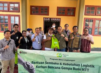 Respons Cepat Gempa NTT, Pegadaian Salurkan Bantuan Tanggap Darurat Melalui Program Pegadaian Peduli