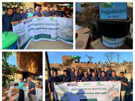 PT Pegadaian (Persero) Kembali Salurkan Bantuan bagi Korban Kebakaran Desa Adat Sade
