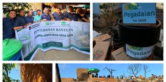 PT Pegadaian (Persero) Kembali Salurkan Bantuan bagi Korban Kebakaran Desa Adat Sade