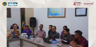 Kantor Pertanahan Kabupaten Jembrana Ikuti Monitoring dan Evaluasi Kearsipan, Pengaduan, serta Strategi Komunikasi oleh Kanwil BPN Provinsi Bali