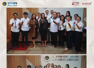 Kantor Pertanahan Kabupaten Jembrana Gelar Sharing Session Service Excellent untuk Tingkatkan Kualitas Pelayanan