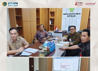 Kantor Pertanahan Kabupaten Jembrana Perkuat Sinergi dengan BPKAD dalam Pengelolaan Pertanahan