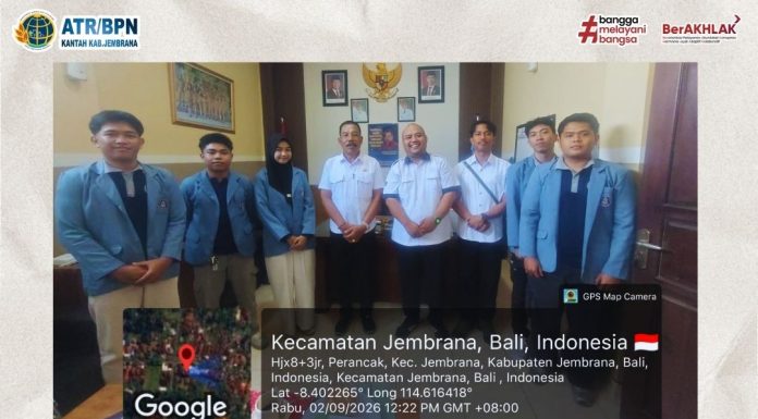 Kantor Pertanahan Kabupaten Jembrana Hadirkan Layanan Mekepung di Desa Perancak