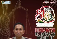 KANTOR PERTANAHAN KABUPATEN JEMBRANA MENGUCAPKAN SELAMAT HUT KEJAKSAAN RI KE-81
