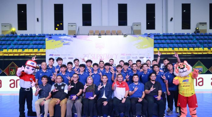 Siap Hadapi Musim Baru, JNE kembali mendukung Tim Cosmo JNE FC di Liga Futsal Profesional 2026/2027