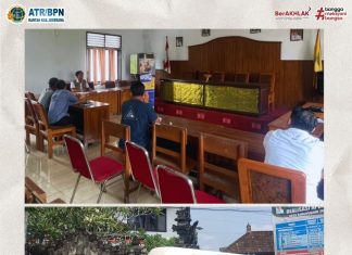 Layanan Mekepung Kebo Hadir di Desa Berangbang, Kantah Jembrana Dekatkan Pelayanan Pertanahan kepada Masyarakat