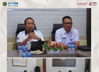 Rapat Koordinasi Implementasi PERINTIS 10 Hari, Kantah Jembrana Perkuat Efisiensi Layanan Peralihan Hak