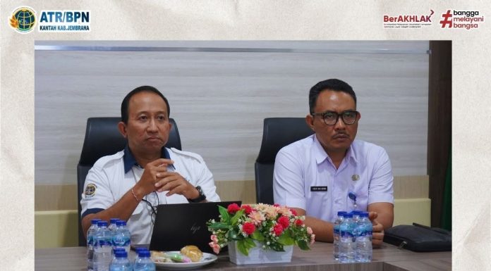 Rapat Koordinasi Implementasi PERINTIS 10 Hari, Kantah Jembrana Perkuat Efisiensi Layanan Peralihan Hak