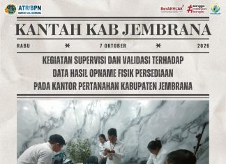Supervisi dan Validasi Data Hasil Opname Fisik Persediaan, Kantah Jembrana Perkuat Akuntabilitas Pengelolaan Barang