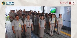 Apel Rutin 12 Oktober 2026, Kantah Jembrana Perkuat Disiplin dan Integritas Pegawai