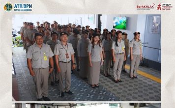 Apel Rutin 12 Oktober 2026, Kantah Jembrana Perkuat Disiplin dan Integritas Pegawai