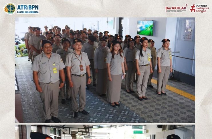 Apel Rutin 12 Oktober 2026, Kantah Jembrana Perkuat Disiplin dan Integritas Pegawai