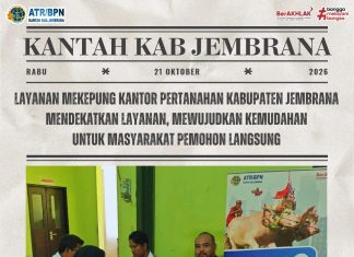 Layanan Mekepung Hadir di Desa Cupel, Kantah Jembrana Makin Dekat dengan Masyarakat