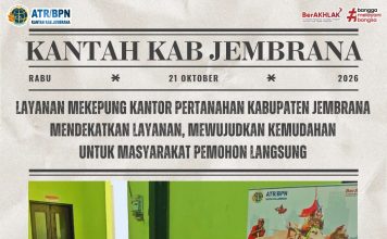 Layanan Mekepung Hadir di Desa Cupel, Kantah Jembrana Makin Dekat dengan Masyarakat