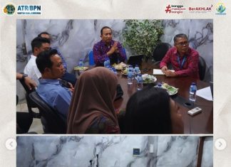 Sosialisasi Persiapan Peralihan Hak Terintegrasi (PERINTIS) 10 Hari & Pembinaan PPAT di Lingkungan Kantor Pertanahan Kabupaten Jembrana