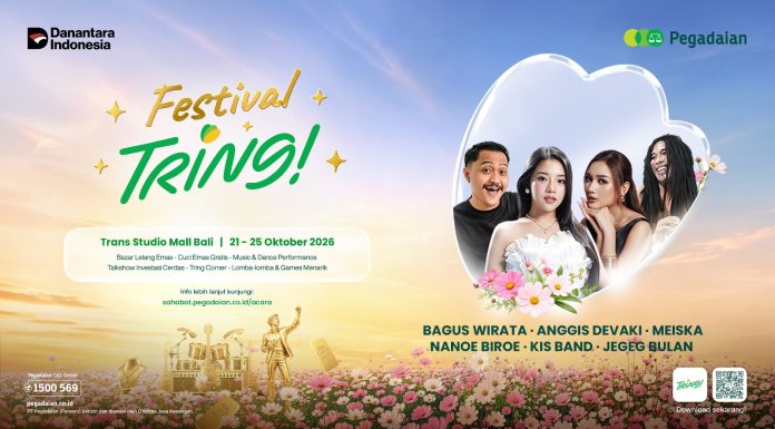 Festival Tring Pegadaian Hadirkan Musisi dan Beragam Keseruan dalam Perayaan Ulang Tahun Tring